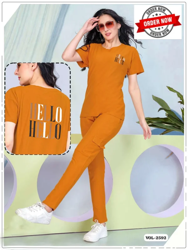 Vol 2592 Summer Special Shinker Hosiery Cotton Night Suit - 6pcs